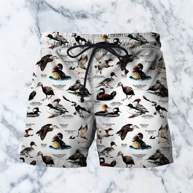 3D All Over Printed A Lot Of Ducks Shirts-Apparel-6teenth World-SHORTS-S-Vibe Cosy™