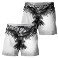 Eagle Tattoo Art Hoodie T Shirt For Men and Women HAC300504-NM-Apparel-NM-Shorts-S-Vibe Cosy™
