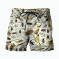 3D All Over Printed Insects Clothes-Apparel-HP Arts-SHORTS-S-Vibe Cosy™