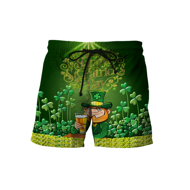 Happy St Patrick's Day Irish Hoodie T-Shirt Sweatshirt for Men and Women Pi170205-Apparel-NM-Shorts-S-Vibe Cosy™