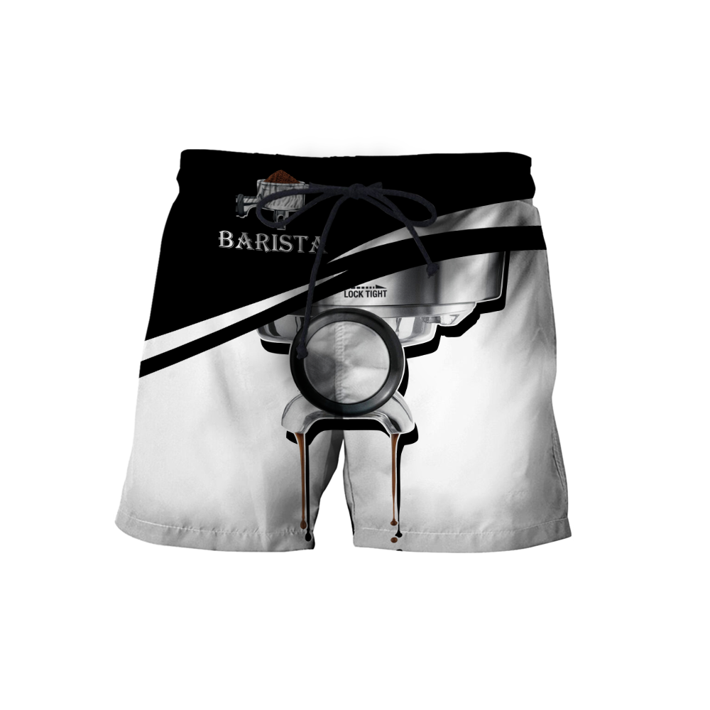 Breville the Barista Express Espresso Machine 3D All Over Printed Differences Between Types Of World Coffee Shirts and Shorts Pi241202 PL-Apparel-PL8386-Shorts-S-Vibe Cosy™