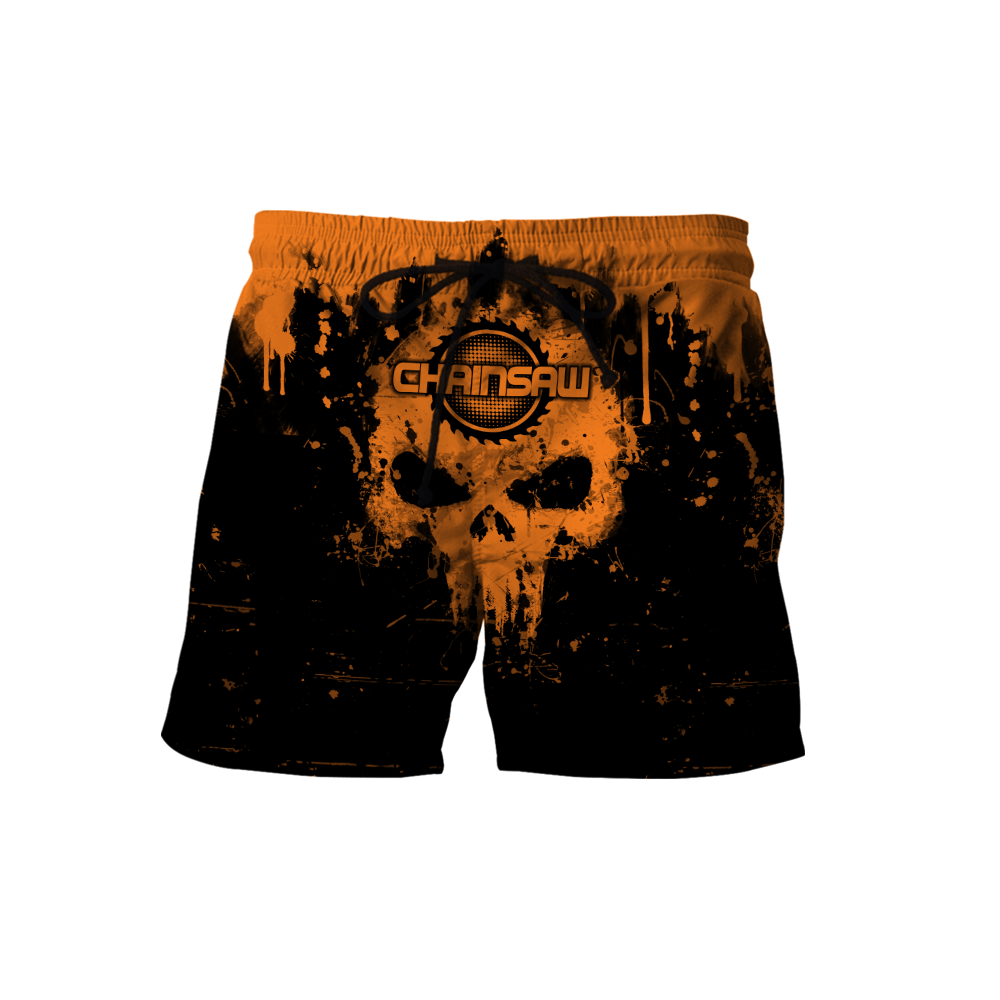 Skull Chainsaw All Over Printed Unisex Shirts NDD10262003