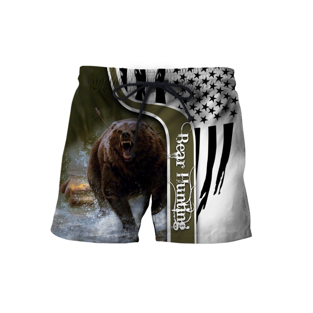 BEAR HUNTING CAMO 3D ALL OVER PRINTED SHIRTS FOR MEN AND WOMEN Pi041202 PL-Apparel-PL8386-Shorts-S-Vibe Cosy™