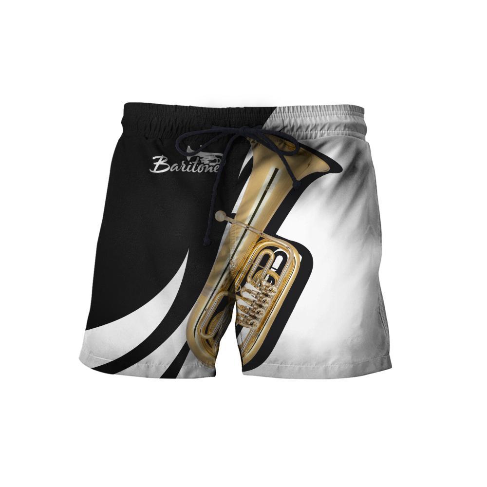 Baritone music 3d hoodie shirt for men and women HG HAC27128-Apparel-HG-Shorts-S-Vibe Cosy™