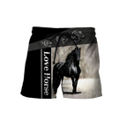 Love Horse 3D All Over Printed Shirts For Men and Women TA09252001