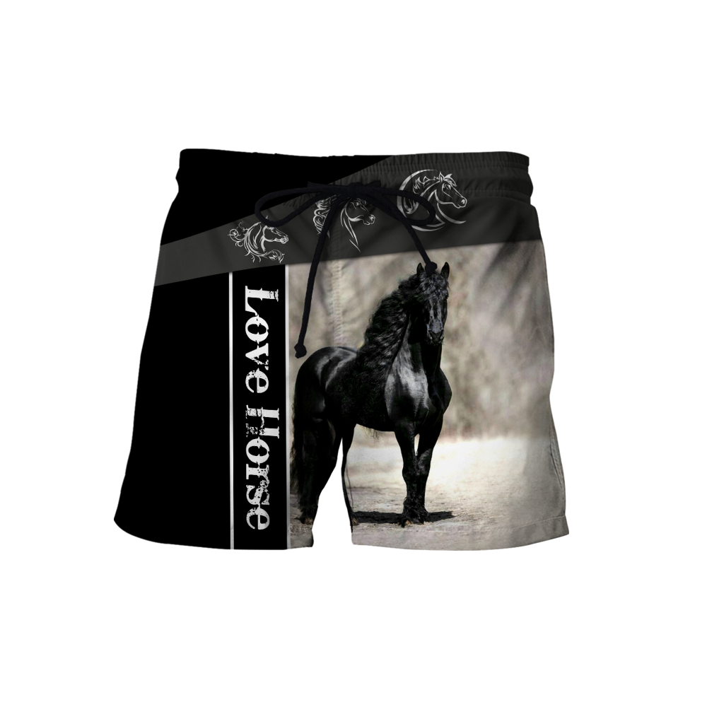 Love Horse 3D All Over Printed Shirts For Men and Women TA09252001