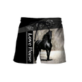 Love Horse 3D All Over Printed Shirts For Men and Women TA09252001