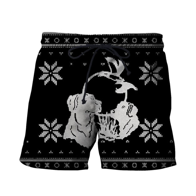 3D All Over Printed Hunting Christmas Shirts-Apparel-6teenth World-SHORTS-S-Vibe Cosy™