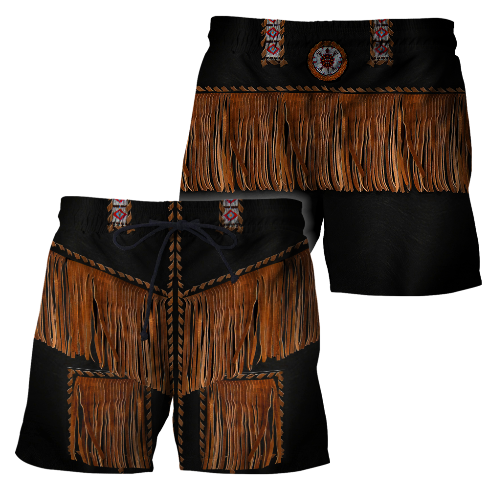 Native Cowboy Jacket No2 Cosplay 3D Over Printed Unisex Deluxe Hoodie ML