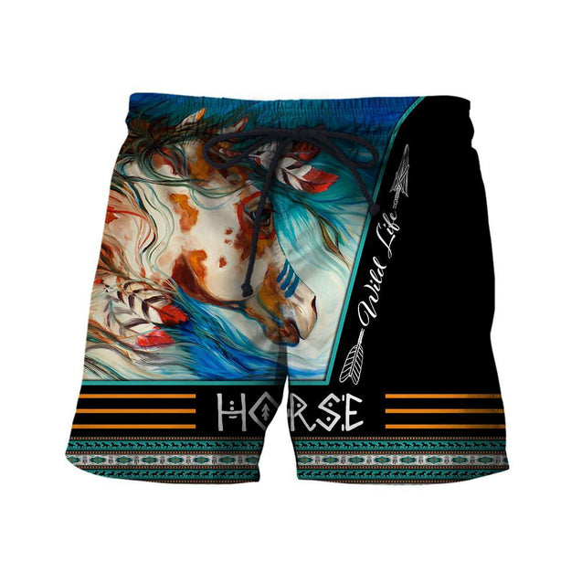 Native Horse Wild Life - Winter Set for Men and Women Pi031002-Apparel-NNK-Shorts-S-Vibe Cosy™