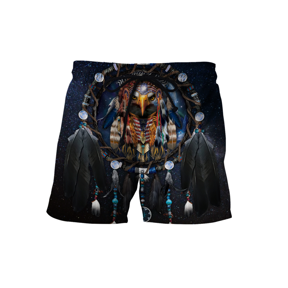 Eagle Dreamcatcher Native American Hoodie 3D All Over Printed Shirts Pi09092001-LAM