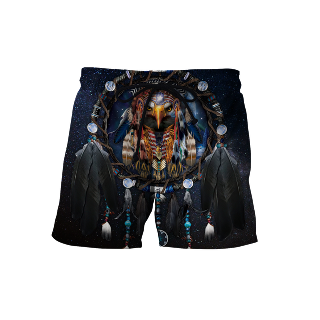 Eagle Dreamcatcher Native American Hoodie 3D All Over Printed Shirts Pi09092001-LAM