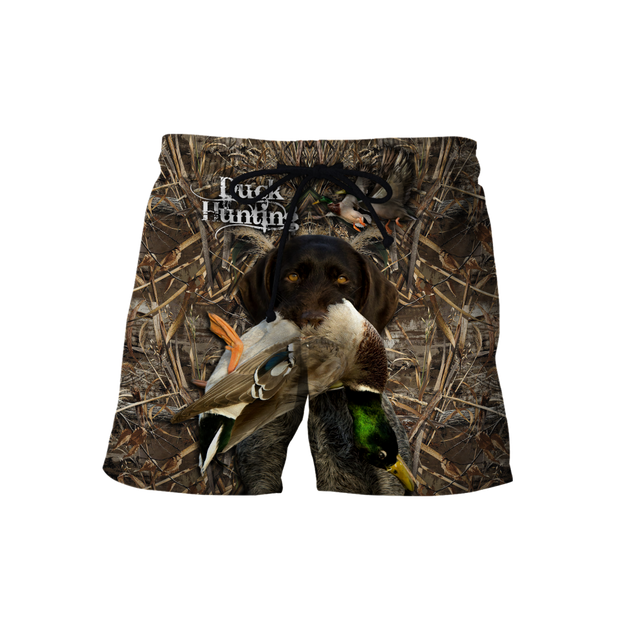 Duck Hunting Labrador Retriever Camo 3D All Over Print  Hoodie Pi17082001