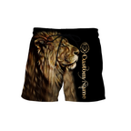 Custom Name King Lion 3D All Over Printed Unisex Shirts