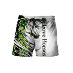 Horse Camo Pattern 3D All Over Printed Shirts Pi050501S3-Apparel-TA-Shorts-S-Vibe Cosy™