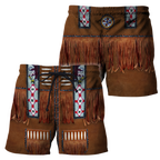 Native Cowboy Jacket No1 Cosplay 3D Over Printed Unisex Deluxe Hoodie ML