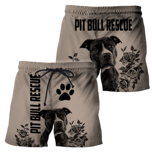 3D Unisex Shirts Pit Bull Rescue HVT03112003