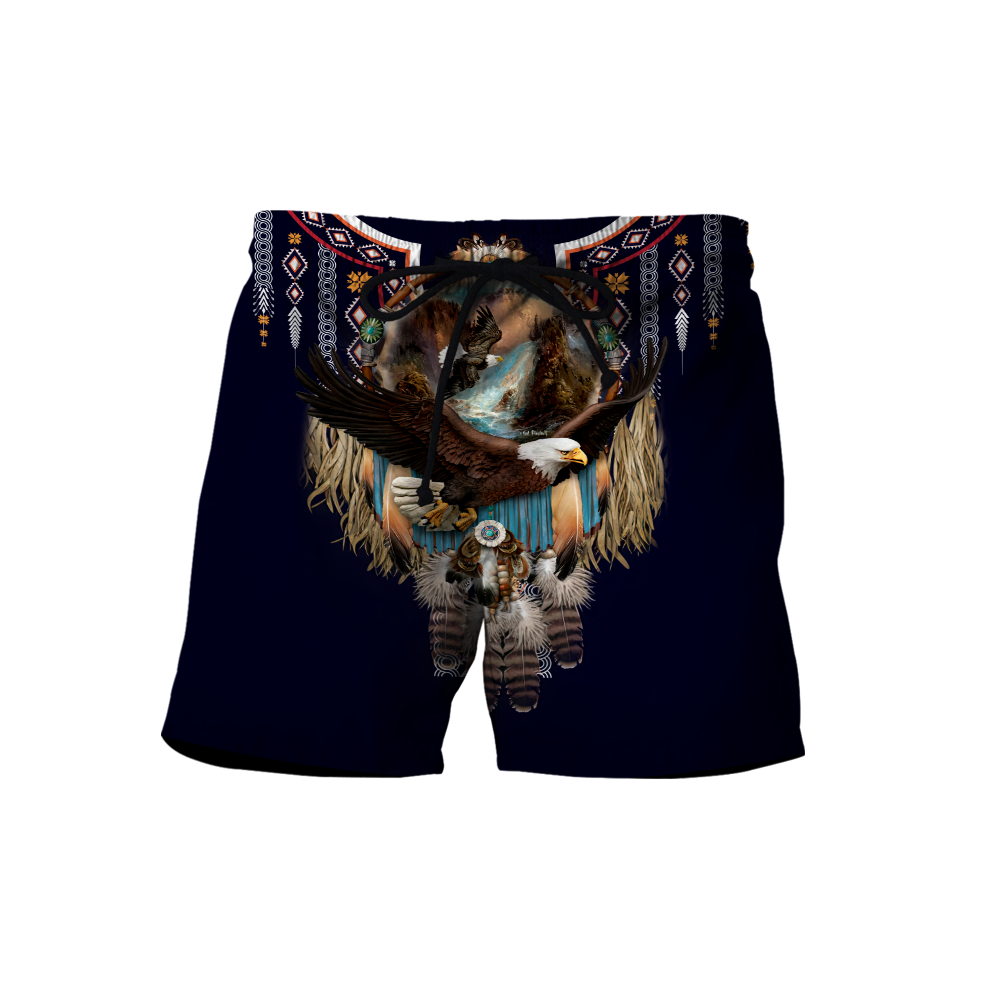 Eagle Fly Dreamcatcher Native American 3D All Over Printed Shirts