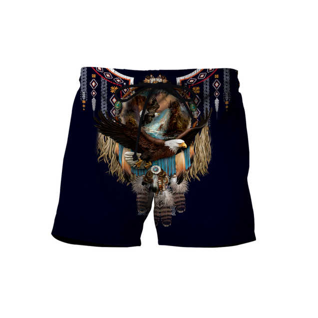 Eagle Fly Dreamcatcher Native American 3D All Over Printed Shirts