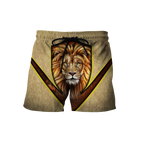 Love Lion Over Printed Hoodie