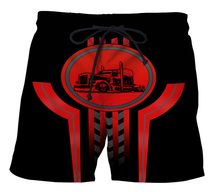 3D Trucker Red Unisex Shirts  HVT29102004