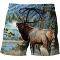 3D All Over Printed Nice Deer Art Clothes-Apparel-6teenth World-SHORTS-S-Vibe Cosy™