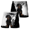 Dachshund Dog Lover 3D Full Printed Shirt For Men And Women Pi281209-Apparel-MP-Hoodie-S-Vibe Cosy™