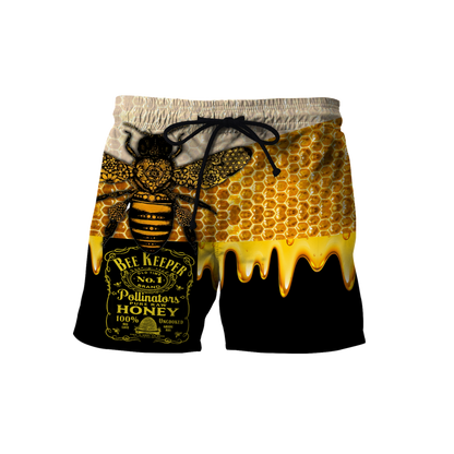 Bee Keeper All Over Printed Hoodie For Men And Women MEI