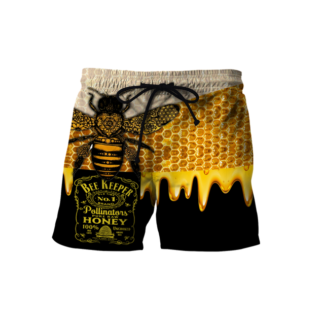 Bee Keeper All Over Printed Hoodie For Men And Women MEI