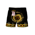 Lovely Pig And Sunflower 3D All Over Printed Shirts