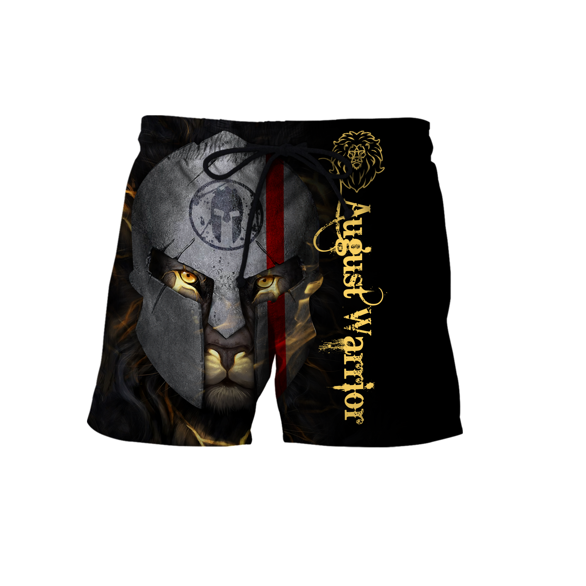 August Spartan Lion Warrior 3D All Over Printed Unisex Shirt