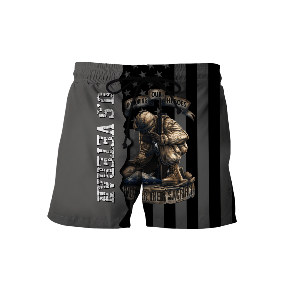 US Veteran Honoring Our Heroes Remember Their Sacrifice 3D All Over Printed Shirts For Men and Women TA09162005