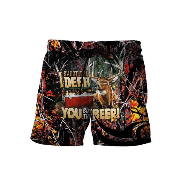 I shoot the Deer You buy the Beer 3D All Over Print Hoodie MH2209202