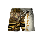 Custom Name October King 3D All Over Printed Unisex Shirts