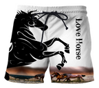 Love Horse 3D All Over Printed Shirts HVT12112001