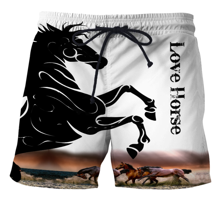 Love Horse 3D All Over Printed Shirts HVT12112001