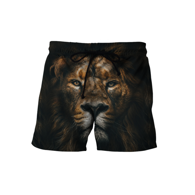 The Silence of Lion Over Printed Hoodie