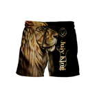 Custom Name July King Lion  3D All Over Printed Unisex Shirts