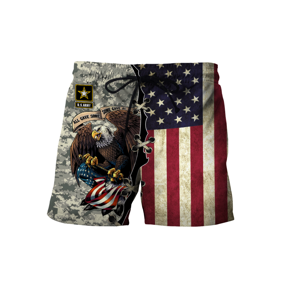 Army Customize Name 3D All Over Printed Shirts TA091420020S