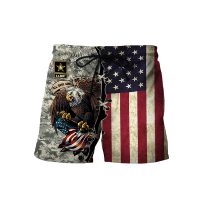 Army Customize Name 3D All Over Printed Shirts TA091420020S