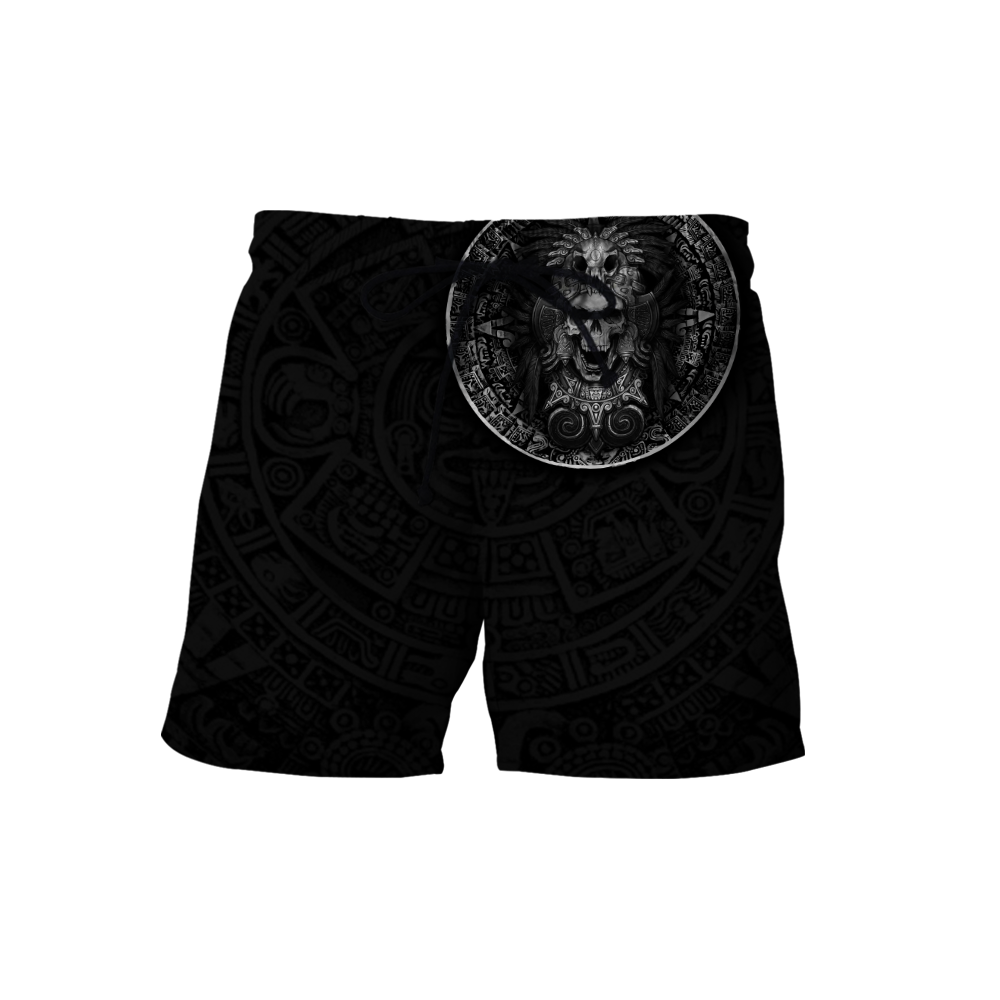 Mexican Aztec Warrior 3D All Over Printed Shirts For Men and Women QB07022001-Apparel-TA-Hoodie-S-Vibe Cosy™