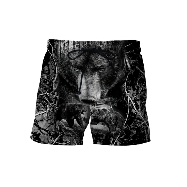 Premium Bear Hunter Camo Unisex Shirts