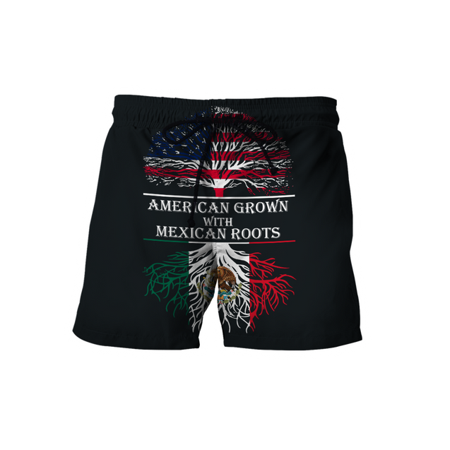 American Grown With Mexican Roots 3D All Over Printed Shirts For Men and Women QB06112003