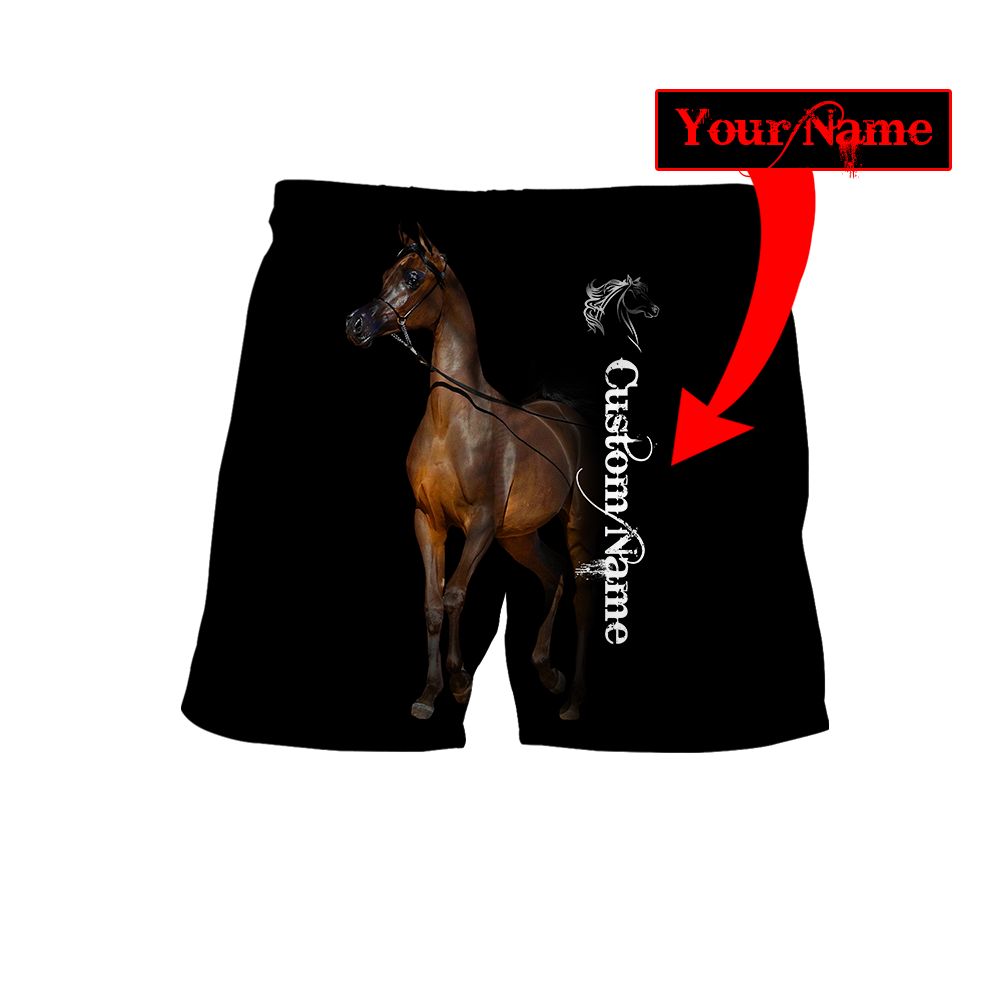 Arabian Horse Custom Name 3D All Over Printed Shirts DQB10072001