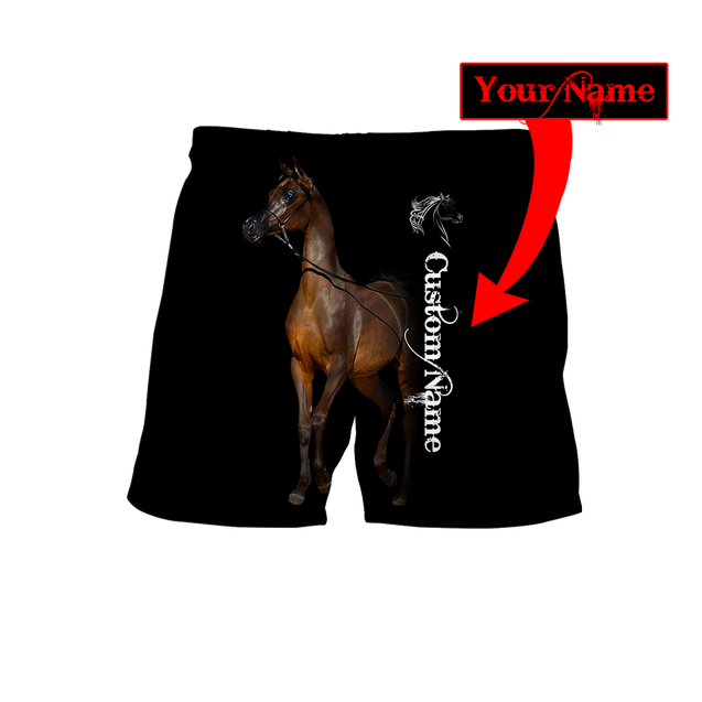 Arabian Horse Custom Name 3D All Over Printed Shirts DQB10072001