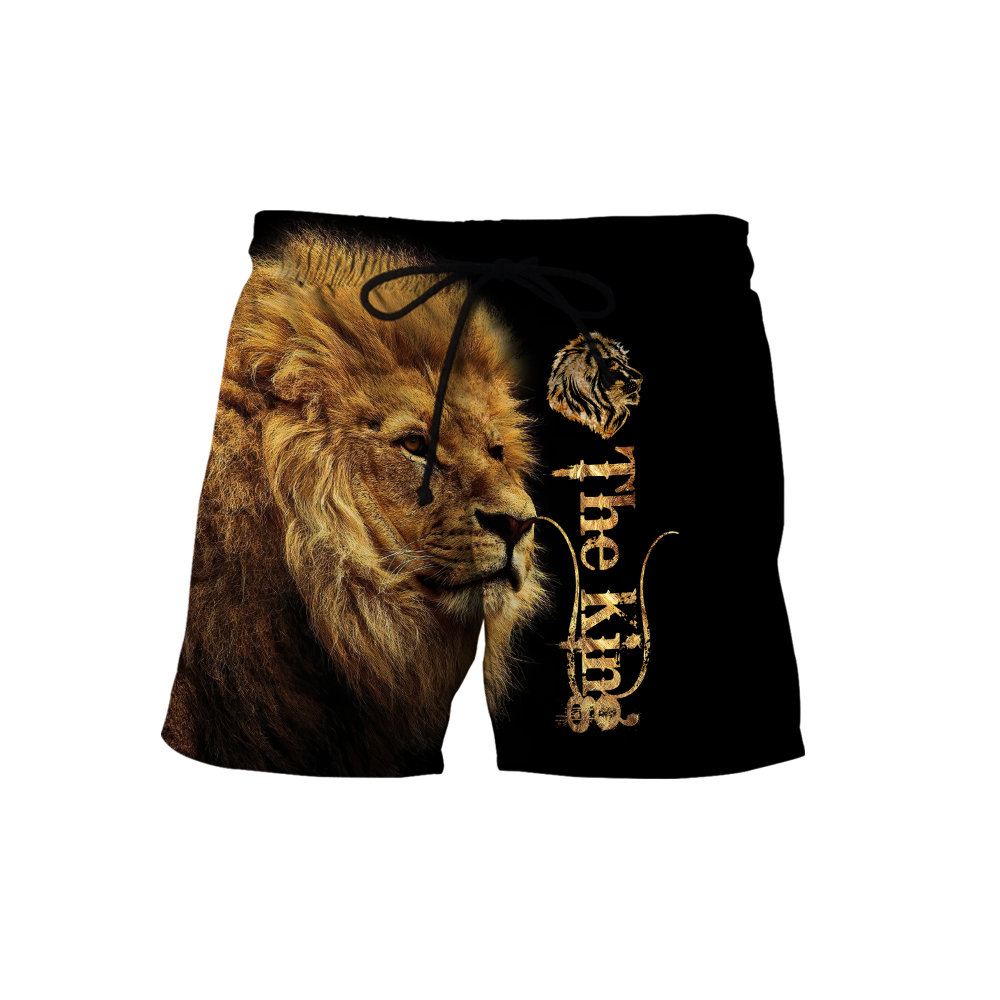 King Lion 3D All Over Printed Unisex Shirts