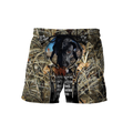 Hunting Labrador 3D Over Printed Unisex Deluxe Hoodie ML