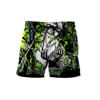 Light Green Deer Hunting 3D All Over Printed Shirts For Men LAM