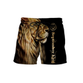 Custom Name September King Lion  3D All Over Printed Unisex Shirts