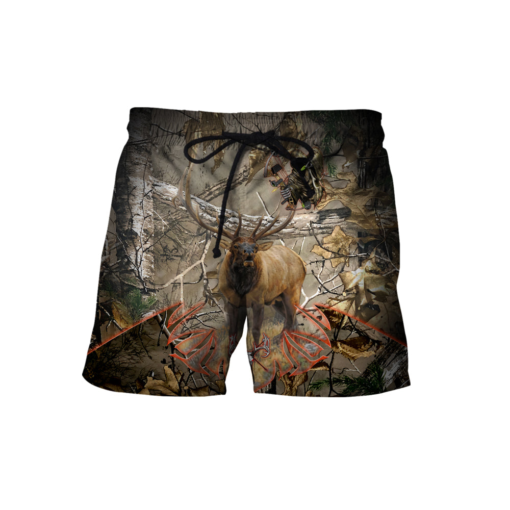 Deer Hunting 3D All Over Printed Shirts For Men LAM